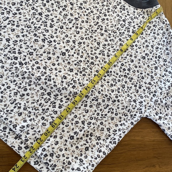 LOU & GREY FLORAL PRINT SWEATSHIRT - Picture 6 of 11